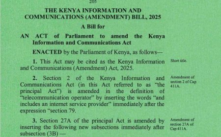 The Cybersecurity Bill 2025 in Kenya: What You Need to Know