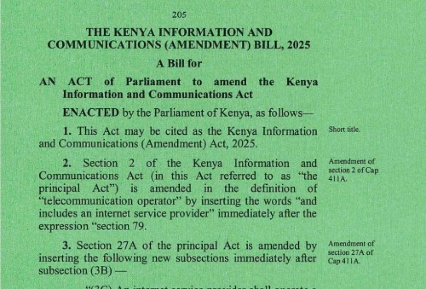 The Cybersecurity Bill 2025 in Kenya: What You Need to Know