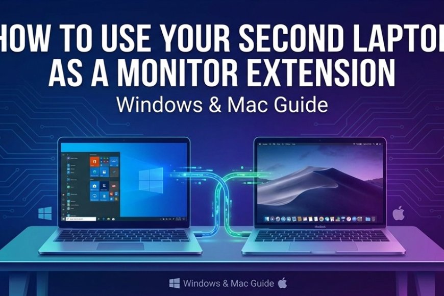 How to Use Your Second Laptop as a Monitor (Step-by-Step Guide for ...