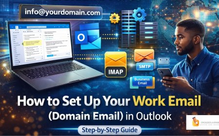 How to Set Up Your Work Email (Domain Email) in Outlook – Step-by-Step Guide
