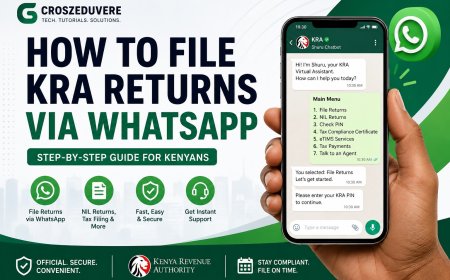 How to File KRA Returns via WhatsApp in Kenya (2026 Complete Step-by-Step Guide)