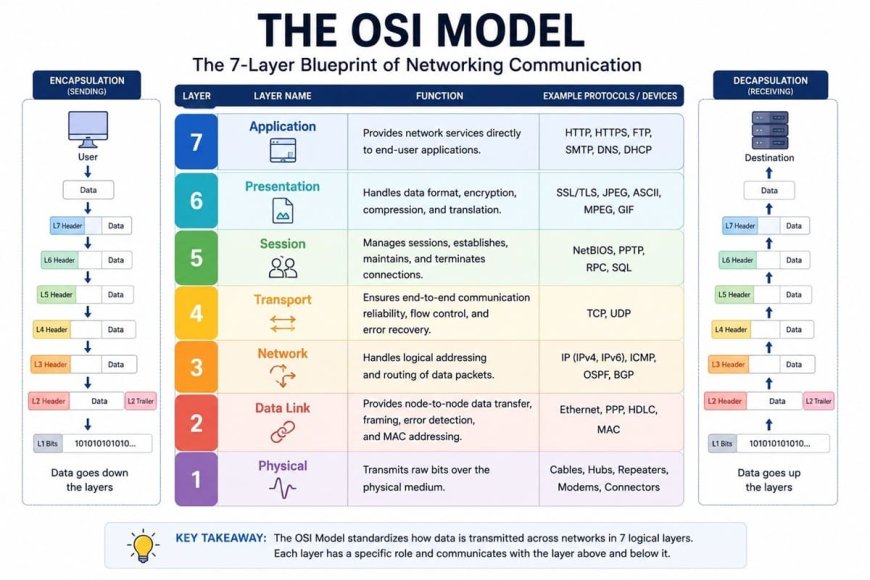 What Is the OSI Model? A Complete Layer-by-Layer Guide for Beginners and Professionals