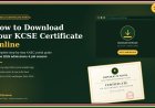 How to Download Your KCSE Certificate Online -  KNEC E-Certificate Portal Guide (2026)