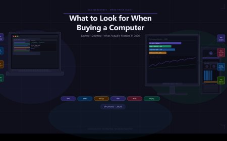 What to Look for When Buying a Laptop or Desktop (2026)