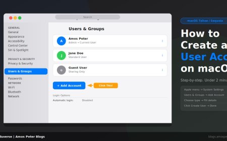How to Create a User Account on Mac (macOS Tahoe, Sequoia & Older)