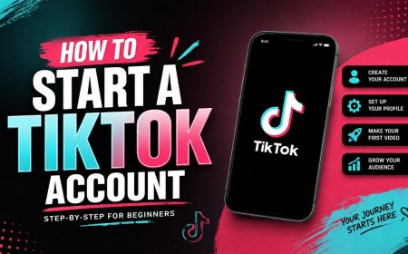 How create a tiktok account