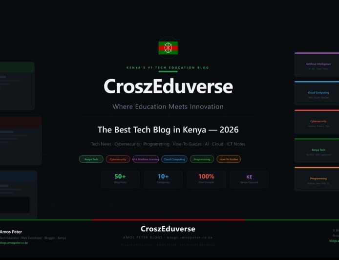 CroszEduverse - The Best Tech Blog in Kenya (2026)