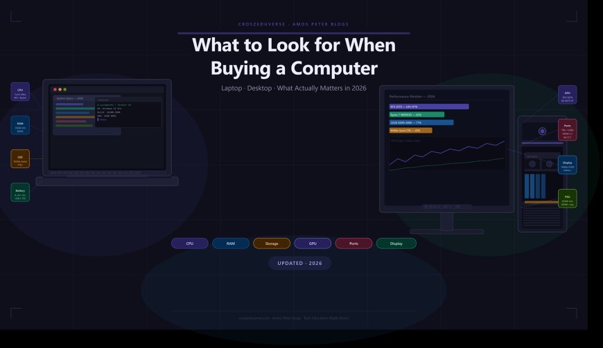 What to Look for When Buying a Laptop or Desktop (2026)