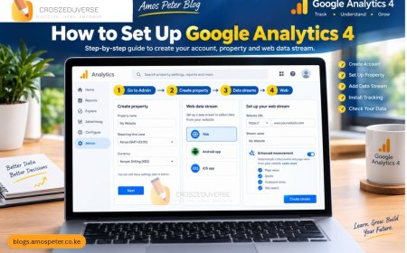 How to Set Up Google Analytics 4 (GA4): Step-by-Step Guide for Beginners