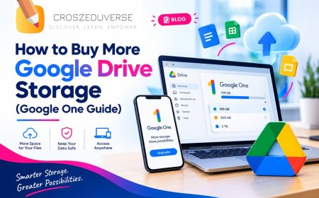 How to Buy More Google Drive Storage (Google One Guide)